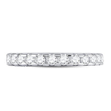 Load image into Gallery viewer, Eternal Radiance 14kt White Gold Diamond Eternity Wedding Band - Splendid Jewellery