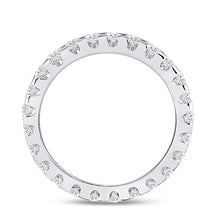 Load image into Gallery viewer, Eternal Radiance 14kt White Gold Diamond Eternity Wedding Band - Splendid Jewellery