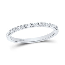 Load image into Gallery viewer, Eternal Radiance: 14kt White Gold Diamond Wedding Band - Splendid Jewellery