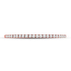 Eternal Rose Gold Diamond Stackable Band - Alternate view 3 from Splendid Jewellery