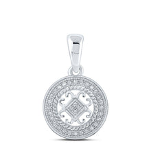 Load image into Gallery viewer, Eternal Sparkle Diamond Circle Pendant - Splendid Jewellery