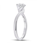 Eternity's Embrace | 14kt White Gold Womens Round Diamond Solitaire Bridal Wedding Engagement Ring 3/4 Cttw - Splendid Jewellery