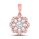 Ethereal Blossom Diamond Pendant - Splendid Jewellery