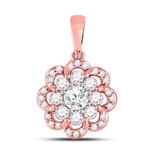 Load image into Gallery viewer, Ethereal Blossom Diamond Pendant - Splendid Jewellery