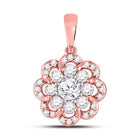 Ethereal Blossom Diamond Pendant - Splendid Jewellery