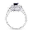 Ethereal Blue Sapphire Solitaire Ring - Splendid Jewellery