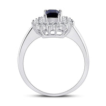 Load image into Gallery viewer, Ethereal Blue Sapphire Solitaire Ring - Splendid Jewellery