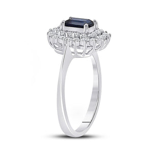 Ethereal Blue Sapphire Solitaire Ring - Splendid Jewellery