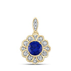 Ethereal Blue Serenity Pendant - Splendid Jewellery