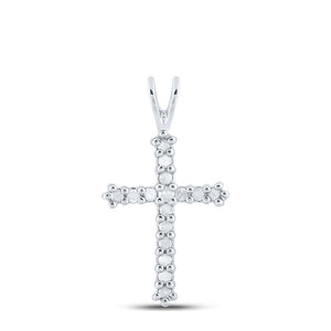 Ethereal Brilliance Diamond Cross Pendant - Splendid Jewellery