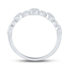 Ethereal Diamond Elegance Stackable Band - Splendid Jewellery