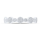 Ethereal Diamond Elegance Stackable Band - Splendid Jewellery