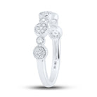 Ethereal Diamond Elegance Stackable Band - Splendid Jewellery