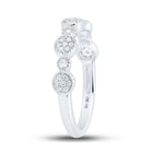 Ethereal Diamond Elegance Stackable Band - Splendid Jewellery