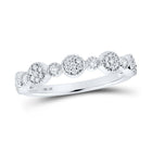Ethereal Diamond Elegance Stackable Band - Splendid Jewellery
