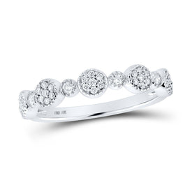 Ethereal Diamond Elegance Stackable Band - Splendid Jewellery