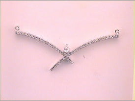 Ethereal Elegance: 10kt White Gold Pear Diamond Pendant Necklace - Splendid Jewellery