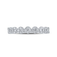 Load image into Gallery viewer, Ethereal Glow | 14kt White Gold Womens Round Diamond Band Ring 5/8 Cttw - Splendid Jewellery