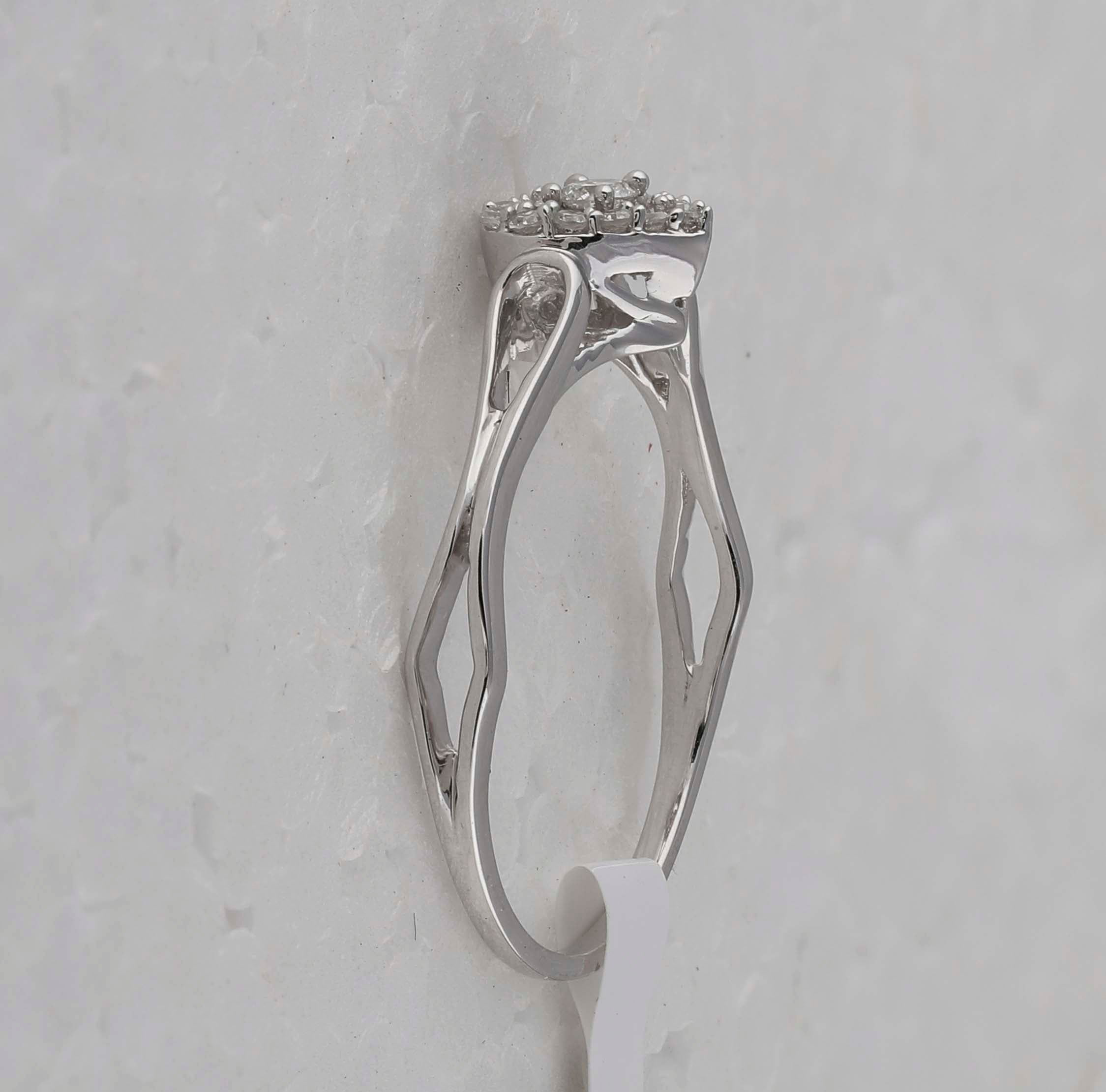 Everlasting Love Diamond Heart Promise Ring - Splendid Jewellery