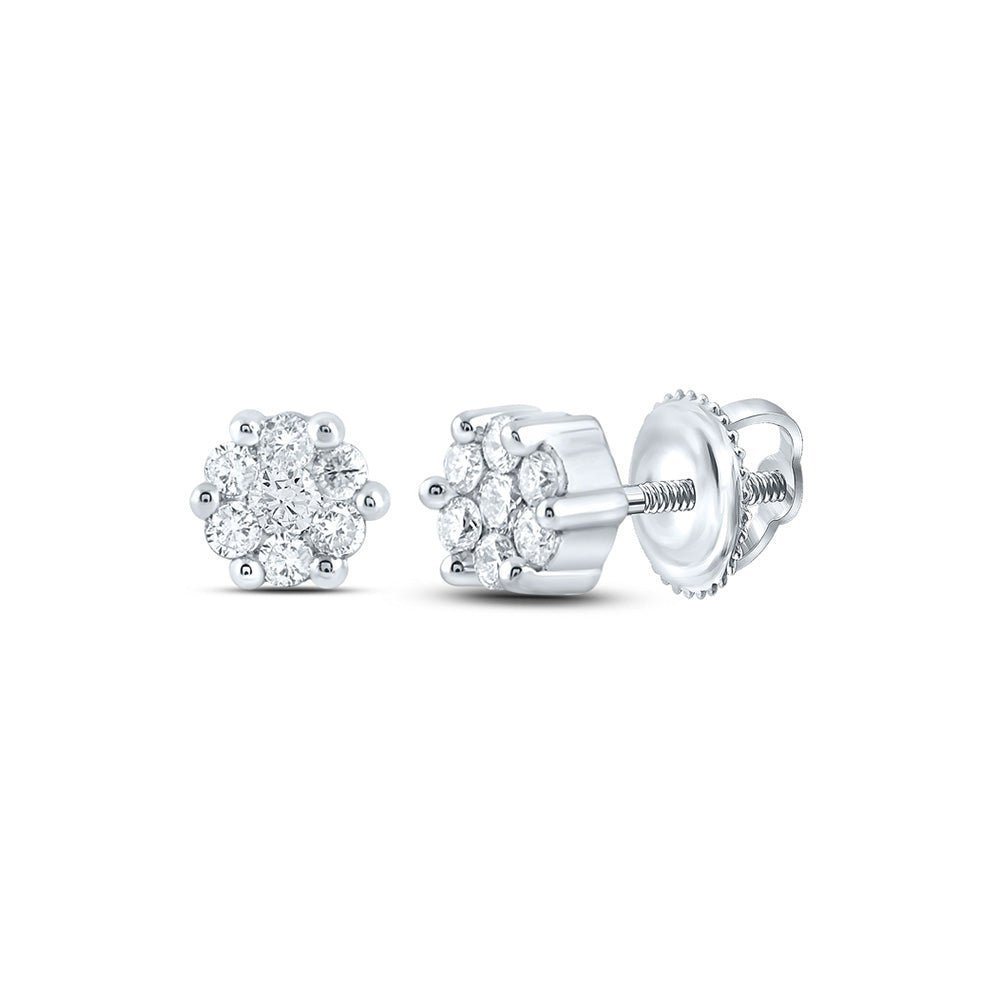 Exquisite Blooming Brilliance Diamond Earrings - Splendid Jewellery