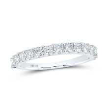 Load image into Gallery viewer, Exquisite Brilliance Diamond Band | 14kt White Gold Womens Round Diamond Band Ring 7/8 Cttw | Splendid Jewellery - Splendid Jewellery