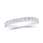 Exquisite Brilliance Diamond Band | 14kt White Gold Womens Round Diamond Band Ring 7/8 Cttw | Splendid Jewellery - Splendid Jewellery