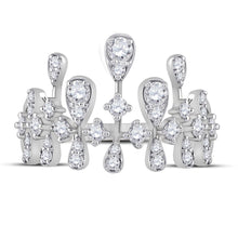 Load image into Gallery viewer, Exquisite Brilliance Diamond Fashion Ring - Front View