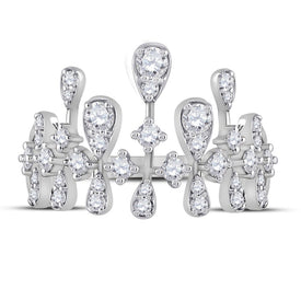 Exquisite Brilliance Diamond Fashion Ring - Front View