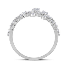 Load image into Gallery viewer, Exquisite Brilliance Diamond Fashion Ring - Side View