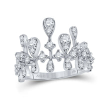 Load image into Gallery viewer, Exquisite Brilliance Diamond Fashion Ring - Top View