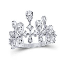 Exquisite Brilliance Diamond Fashion Ring - Top View
