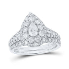 Exquisite Brilliance Diamond Wedding Ring Set - Splendid Jewellery