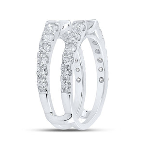 Exquisite Diamond Wrap Enhancer Wedding Band - 1 - 1/2 Cttw - Splendid Jewellery