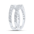 Exquisite Diamond Wrap Enhancer Wedding Band - 1 - 1/2 Cttw - Splendid Jewellery
