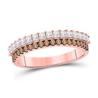 Exquisite Rose Gold Diamond Anniversary Band: A Captivating Blend of Elegance and Sophistication - Splendid Jewellery