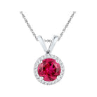 Flaming Passion Ruby Pendant - Splendid Jewellery