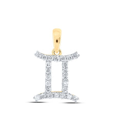Load image into Gallery viewer, Gemini Celestial Splendor Diamond Pendant - Splendid Jewellery