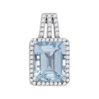 Enchanting Ocean Serenade Pendant - Top View