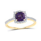 Captivating Amethyst Dreams Ring product  Top View from Splendid Jewellery