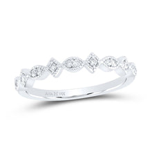 Load image into Gallery viewer, Geometric Brilliance Diamond Stackable Band - Splendid Jewellery