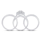 Glamorous Eternity Diamond Wedding Ring Set - Splendid Jewellery