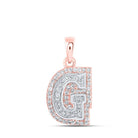 Glamorous Gold Diamond Initial Pendant - Splendid Jewellery
