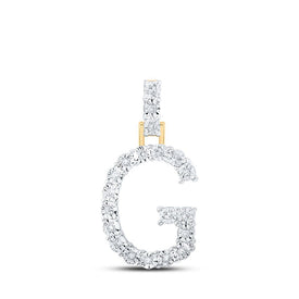 Glamorous Gold & Diamond Initial Pendant - Personalized Elegance at Its Finest - Splendid Jewellery