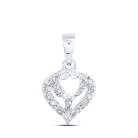 Heart of Love Diamond Pendant - Splendid Jewellery