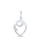 Heart of Love Diamond Pendant - Splendid Jewellery