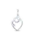 Heart of Love Diamond Pendant - Splendid Jewellery