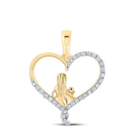Heart of Love Diamond Pendant - Splendid Jewellery