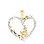 Heart of Love Diamond Pendant - Splendid Jewellery