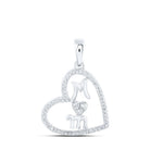 Heart of Love Diamond Pendant - Splendid Jewellery