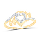 Heart of Love Diamond Ring Side View 2 from Splendid Jewellery
